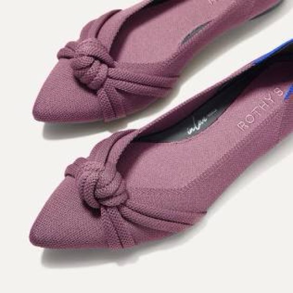 🩷🎀 NEW~ROTHY’S The Knot Point II SIZE 6 - Picture 3 of 10